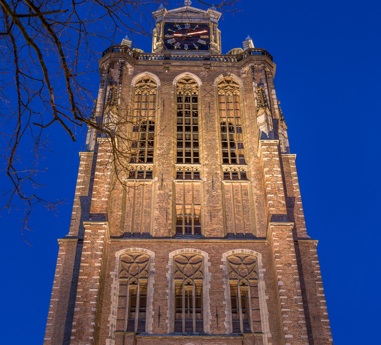 Foto's Dordrecht - Grote Kerk Dordrecht by Night | Tux Photography