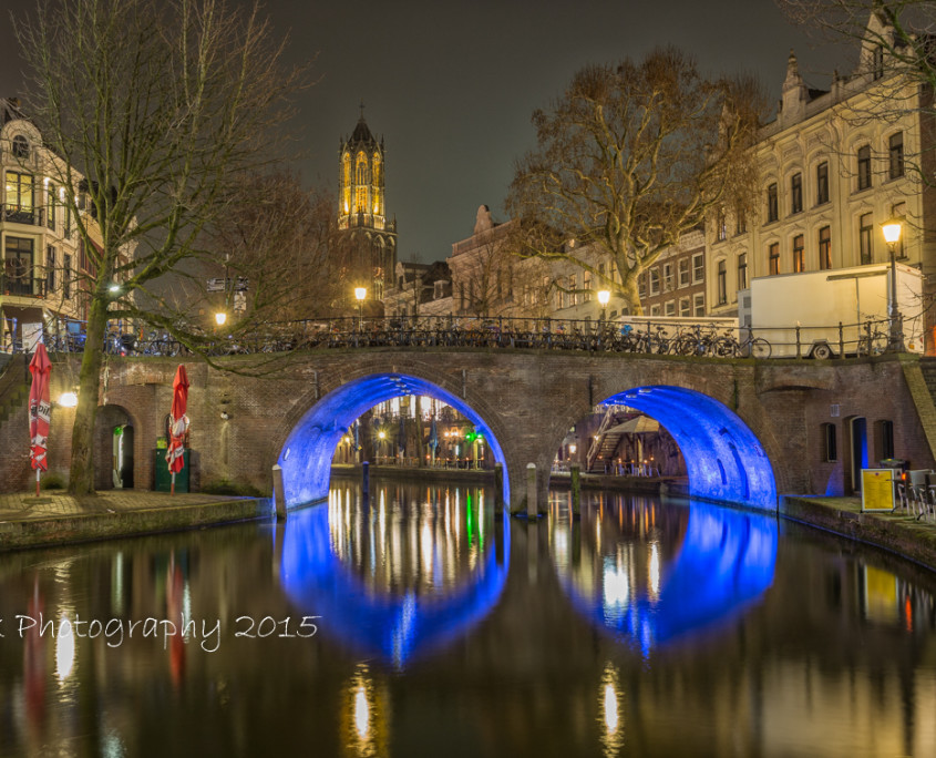 Foto's Utrecht - Foto Domtoren - Oudegracht - Bakkerbrug | Tux Photography