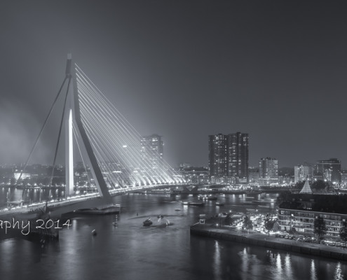 Rotterdam skyline foto by Night - Wereldhavendagen Rotterdam | Tux Photography