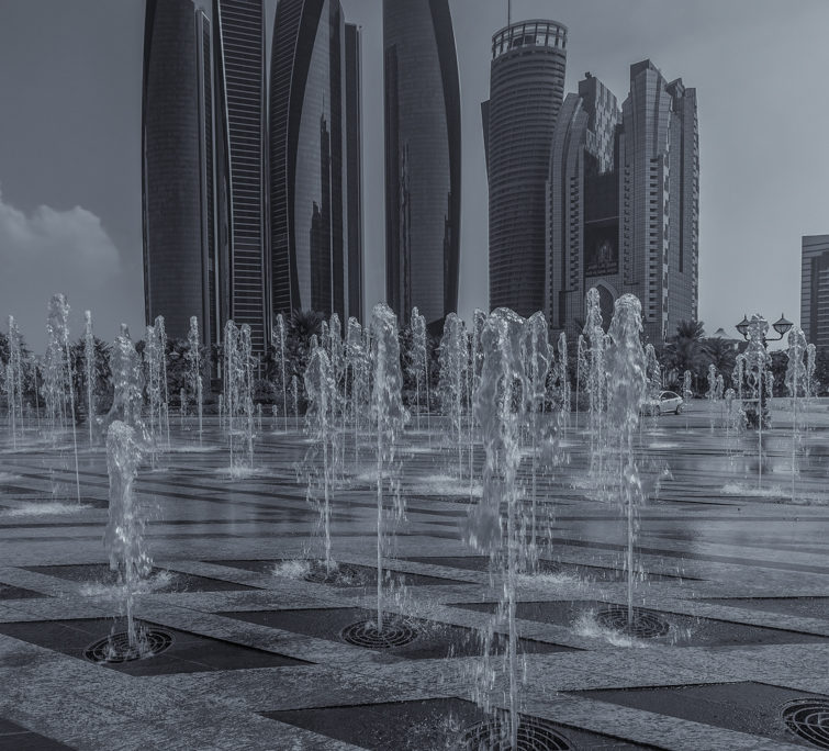 Foto's Dubai - Abu Dhabi Skyline | Tux Photography