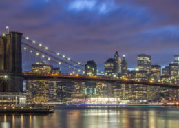 Foto's New York - Brooklyn Bridge by Night | Foto Tux Photography