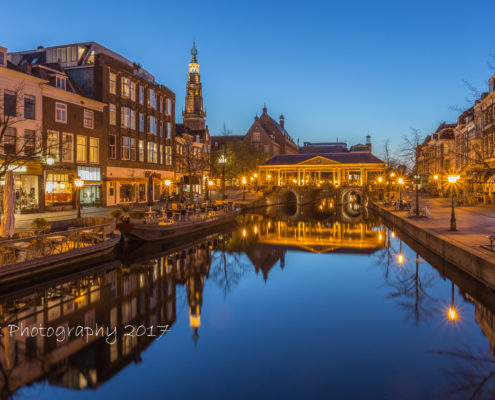 Avondfoto's - Leiden by Night, Koornbrug | Tux Photography