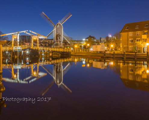 Avondfoto's - Leiden by Night, Molen de Put | Tux Photography