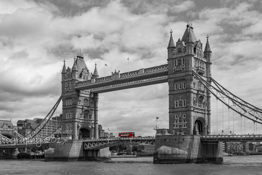 Foto's Londen - Tower Bridge zwart-wit | Tux Photography