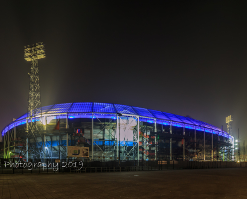 Feyenoord stadion De Kuip by Night